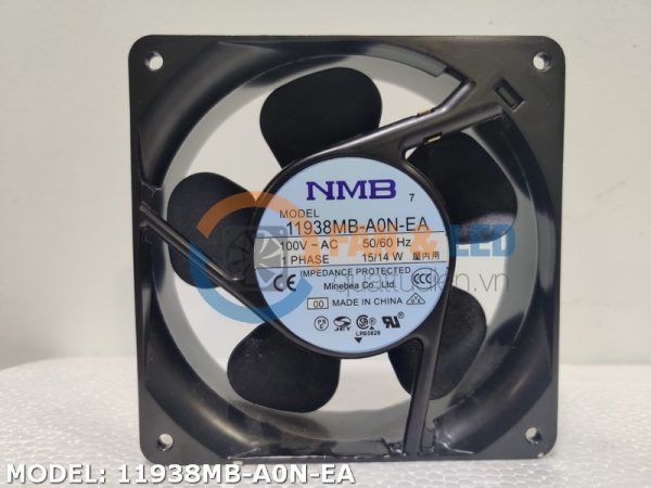 Quạt NMB 11938MB-A0N-EA, 100VAC, 120x120x38mm