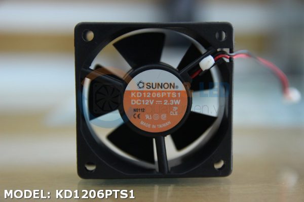 Quạt SUNON KD1206PTS1, 12VDC, 60x60x25mm