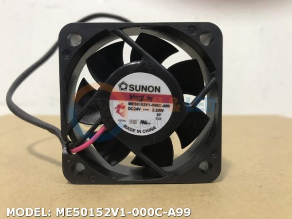 Quạt SUNON ME50152V1-000C-A99, 24VDC, 50x50x15mm