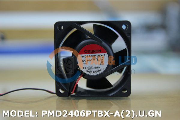 Quạt SUNON PMD2406PTBX-A(2).U.GN, 24VDC, 60x60x25mm