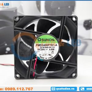Quạt Sunon PMD2408PTB1-A, 24VDC, 80x80x25mm