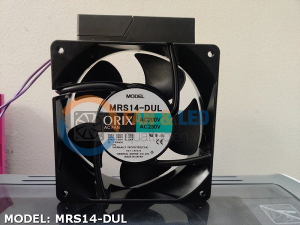Quạt ORIX MRS14-DUL, 200-230VAC, 140x140x42mm