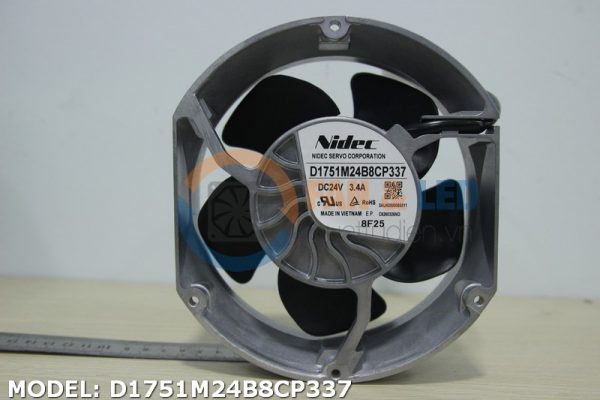 Quạt NIDEC D1751M24B8CP337, 24VDC, 172x150x51mm
