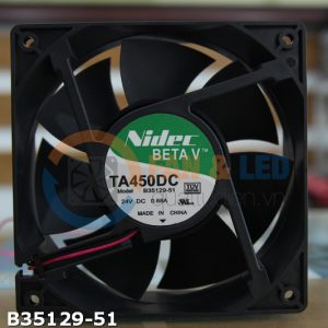 Quạt NIDEC B35129-51, 24VDC, 120x120x38mm