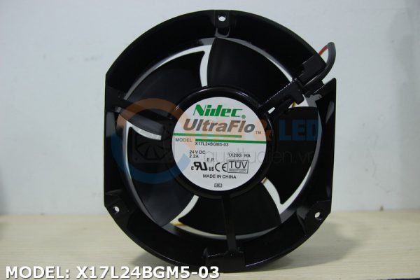 Quạt NIDEC X17L24BGM5-03, 24VDC, 172x150x51mm