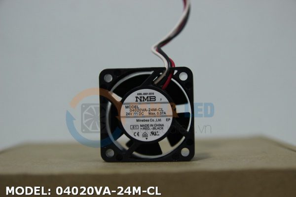 Quạt NMB 04020VA-24M-CL, 24VDC, 40x40x20mm