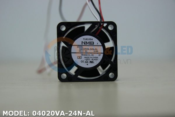 Quạt NMB 04020VA-24N-AL, 24VDC, 40x40x20mm