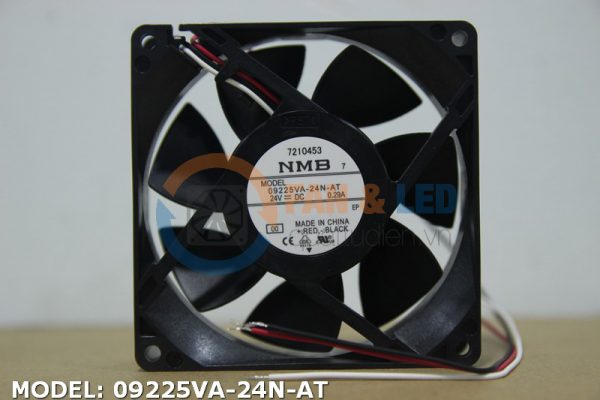 Quạt NMB 09225VA-24N-AT, 24VDC, 92x92x25mm