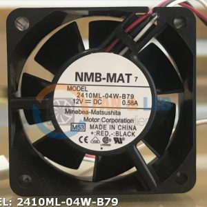 Quạt NMB-MAT 2410ML-04W-B79, 12VDC, 60x60x25mm