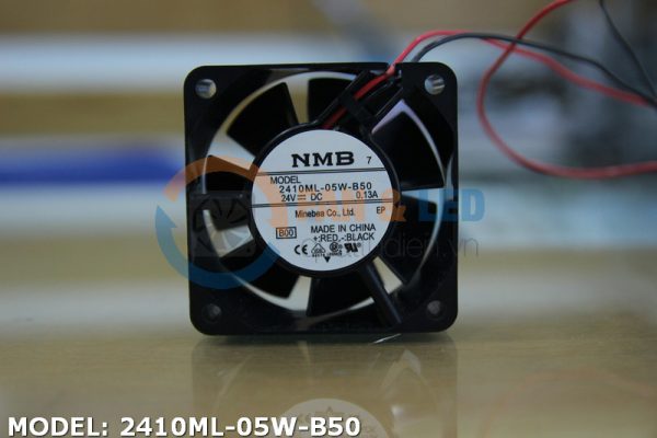 Quạt NMB 2410ML-05W-B50, 24VDC, 60x60x25mm