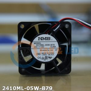 Quạt NMB 2410ML-05W-B79, 24VDC, 60x60x25mm