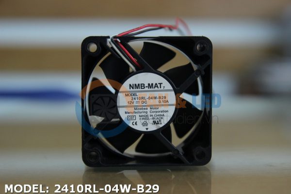 Quạt NMB 2410RL-04W-B29, 12VDC, 60x60x25mm