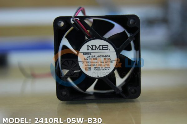 Quạt NMB 2410RL-05W-B30, 24VDC, 60x60x25mm