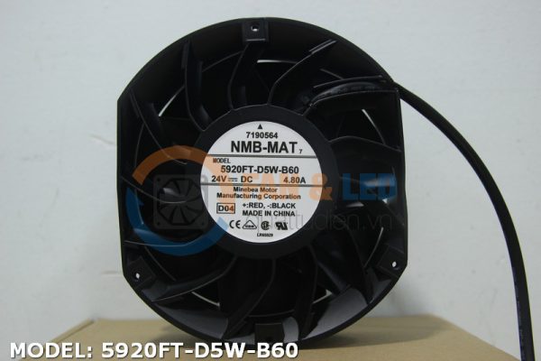 Quạt NMB-MAT 5920FT-D5W-B60, 24VDC, 172x150x51mm