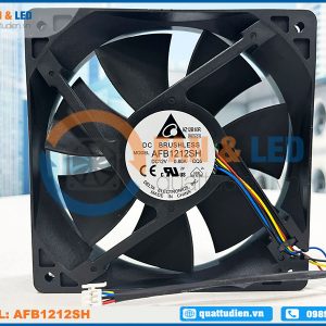 Quạt hút DELTA AFB1212SH, 12VDC, 120x120x25mm