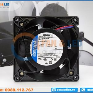 Quạt EBMPAPST DV5214/2HP, 24VDC, 127x127x38mm