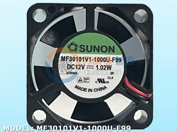 Quạt SUNON MF30101V1-1000U-F99, 12VDC, 30x30x10mm
