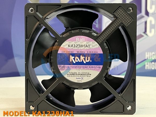 Quạt KAKU KA1238HA1, 110-120VAC, 120x120x38mm