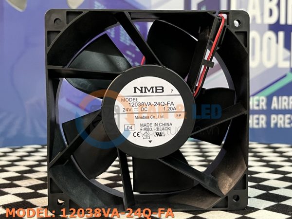 Quạt NMB 12038VA-24Q-FA, 24VDC, 120x120x38mm