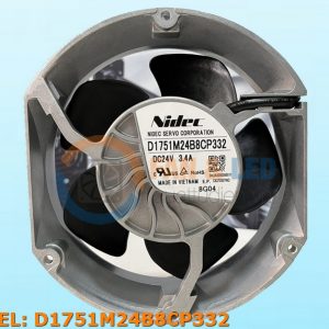 Quạt NIDEC D1751M24B8CP332, 24VDC, 172x150x51mm