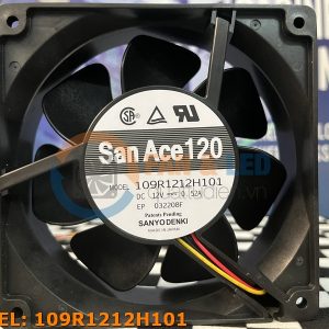 Quạt SANYO DENKI 109R1212H101, 12VDC 120x120x38mm