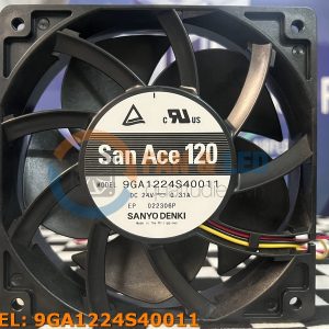 Quạt SANYO DENKI 9GA1224S40011, 24VDC, 120x120x25mm