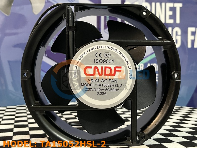 Quạt CNDF TA15052HSL-2, 220-240VAC, 172x150x51mm
