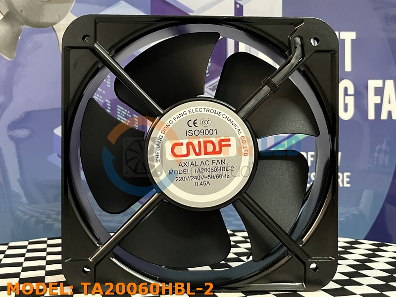 Quạt CNDF TA20060HBL-2, 220-240VAC, 200x200x60mm