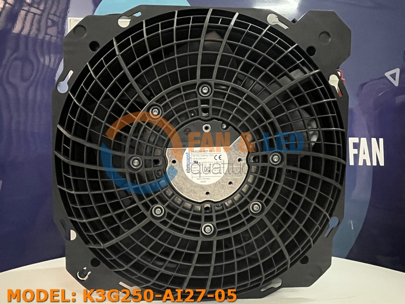 Quạt EBMPAPST K3G250-AI27-05, 200-240VAC, 250mm
