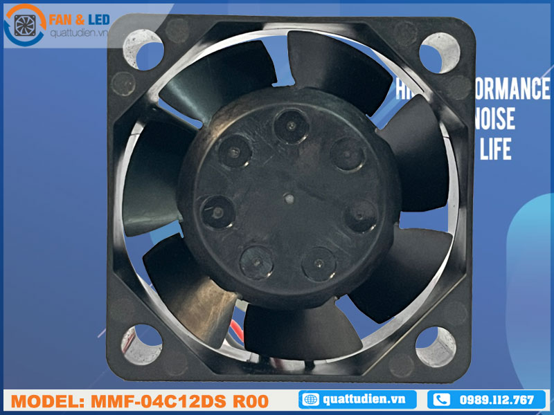 Quạt MELCO MMF-04C12DS R00, 12VDC, 40x40x15mm