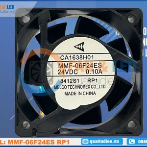 Quạt MELCO MMF-06F24ES RP1, 24VDC, 60x60x25mm