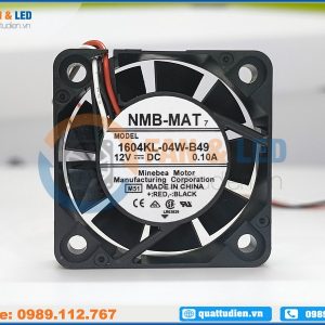 Quạt NMB 1604KL-04W-B49, 12VDC, 40x40x10mm