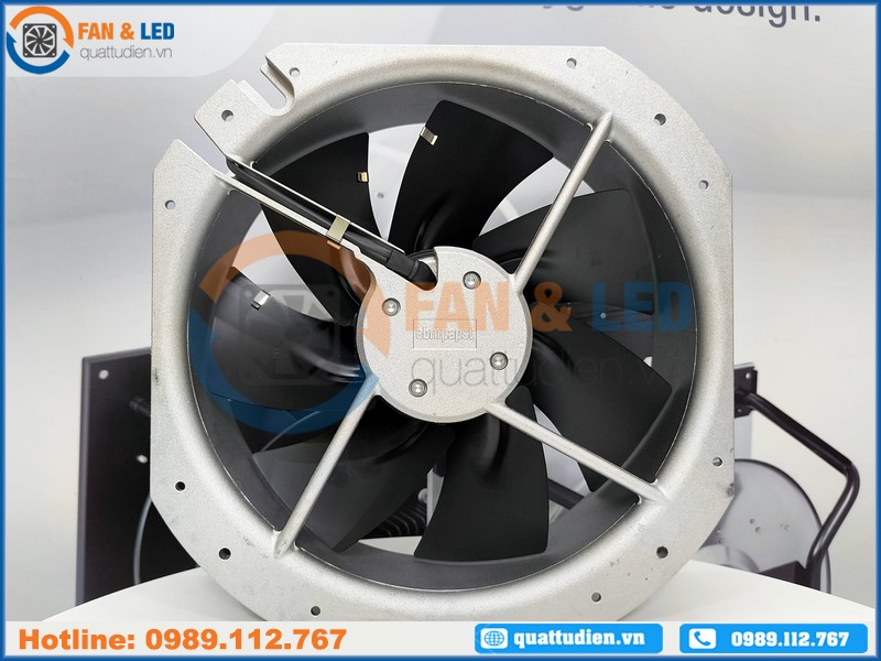 Quạt EBMPAPST W2D250-HH14-09, 400/460VAC, 280x280x80mm