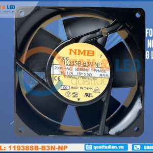 Quạt NMB 11938SB-B3N-NP, 230VAC, 120x120x38mm