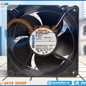 Quạt EBMPAPST 4418/2HHP, 48VDC, 120x120x38mm