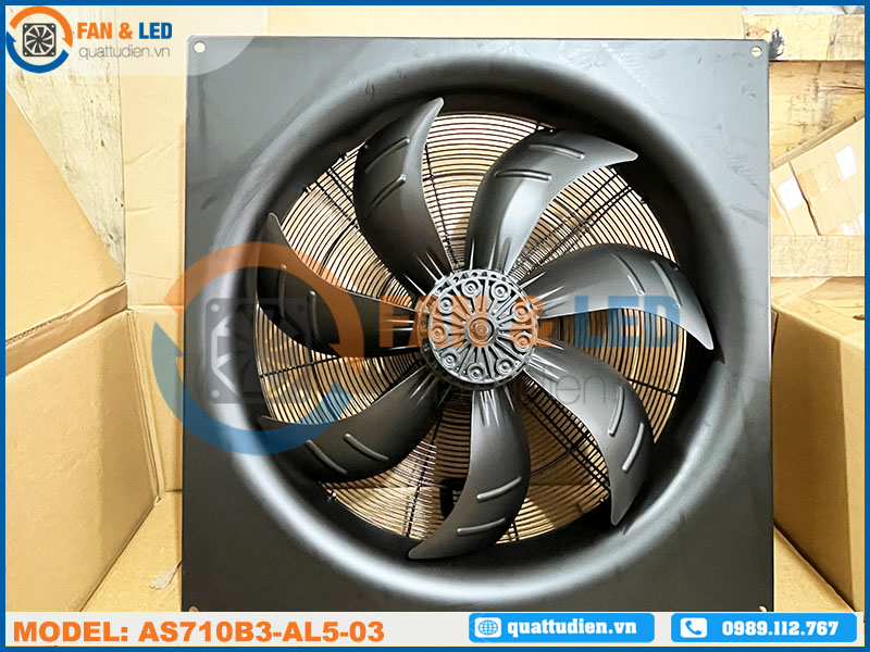 Quạt FANS-TECH AS710B3-AL5-03, 400VAC, 710mm