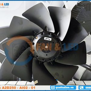 Quạt hướng trục EBMPAPST A2D250-AI02-01, 230/400VAC, 250mm