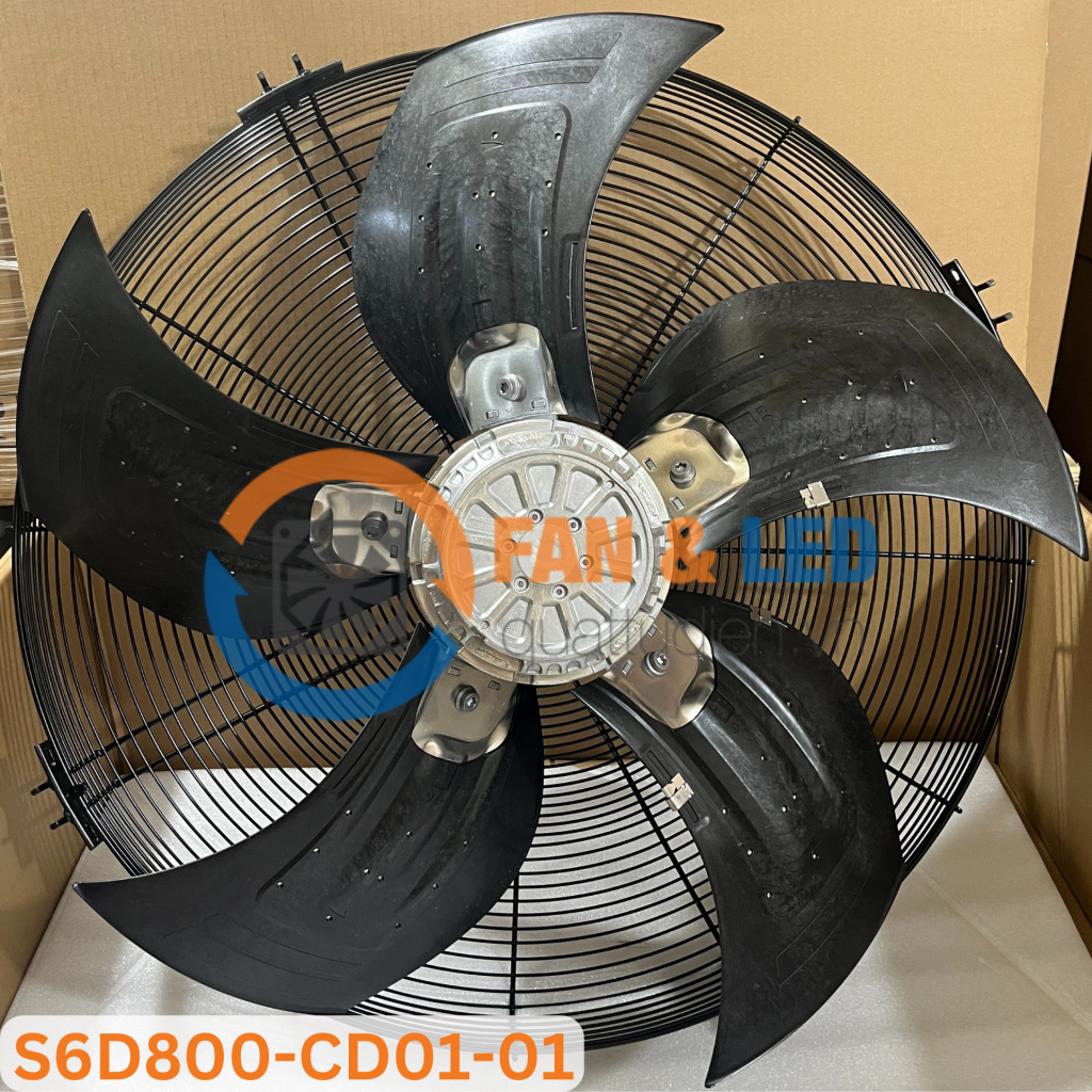 Quạt Giải Nhiệt Cho Chiller hiệu EBMPAPST model S6D800-CD01-01