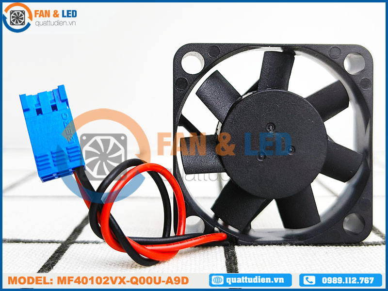 Quạt biến tần SUNON MF40102VX-Q00U-A9D, 24VDC, 40x40x10mm