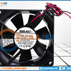 Quạt biến tần NMB 3108NL-05W-B50, 24VDC, 80x80x20mm
