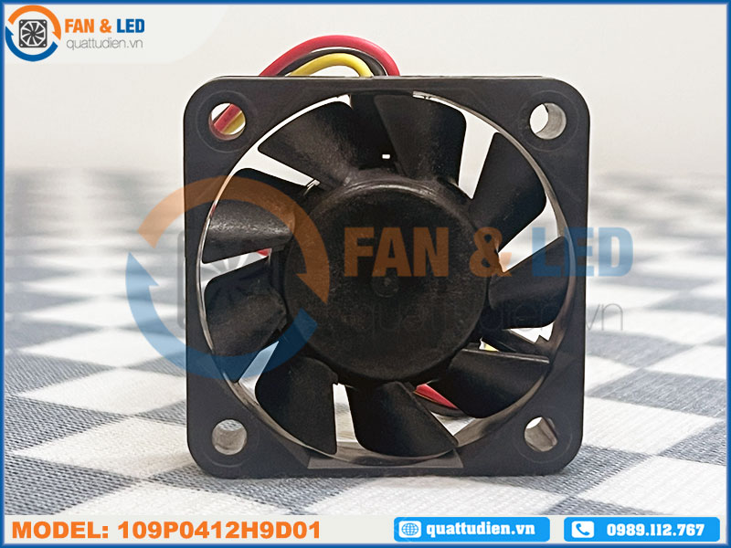 Quạt biến tần SANYO DENKI 109P0412H9D01, 12VDC, 40x40x10mm