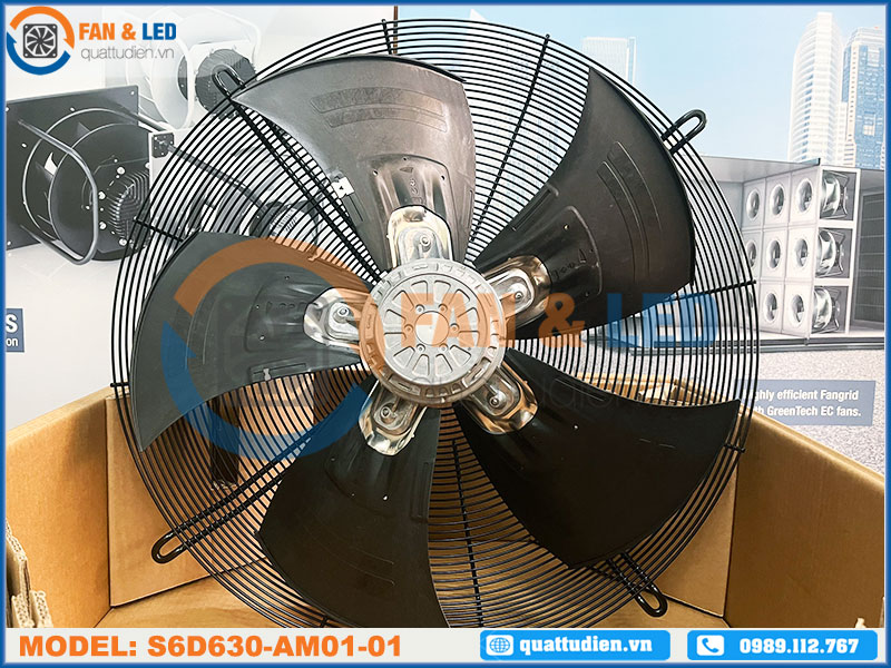 Quạt EBMPAPST S6D630-AM01-01, 400VAC, 630mm