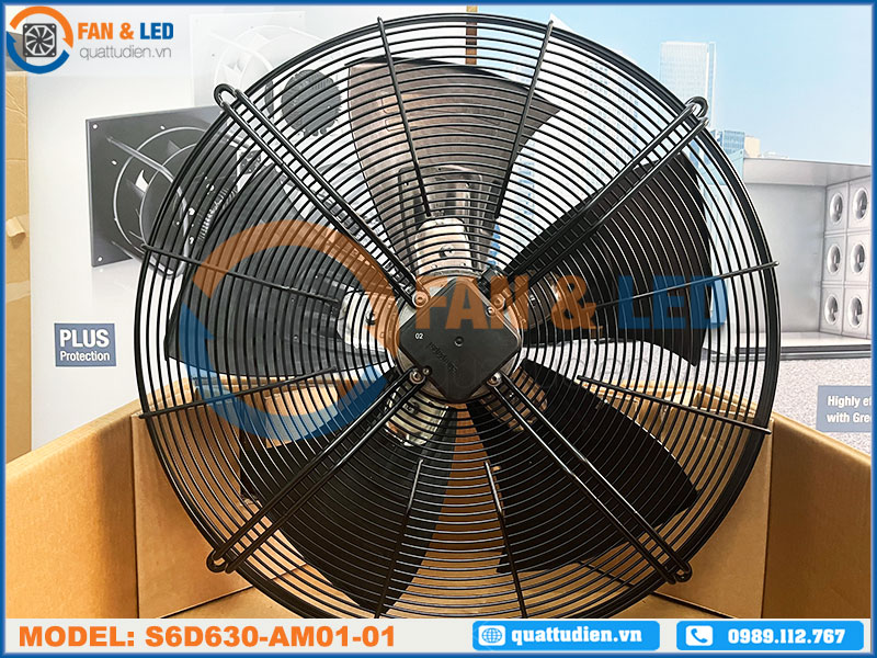 Quạt EBMPAPST S6D630-AM01-01, 400VAC, 630mm