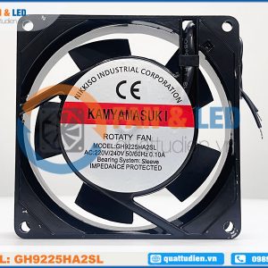 Quạt KAMYAMASUKI GH9225HA2SL, 220-240VAC, 92x92x25mm