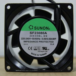 Quạt SUNON SF23080A-2083HBL.GN, 220-240VAC, 80x80x38mm