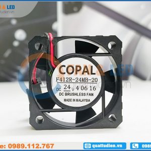 Quạt COPAL F412R-24MB-20, 24VDC, 40x40x10mm