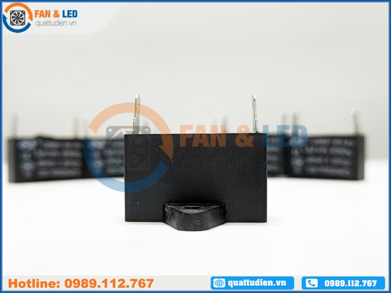 Tụ điện SENJU CBB61 1.5uF, 450VAC Giắc cắm