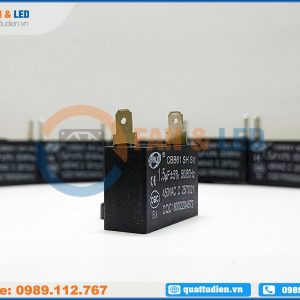 Tụ điện SENJU CBB61 1.5uF, 450VAC Giắc cắm