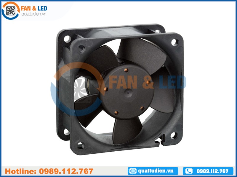 Quạt EBMPAPST 612NGME, 12VDC, 60x60x25mm