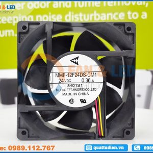 Quạt MELCO MMF-12F24DS-CM1, 24VDC, 120x120x38mm